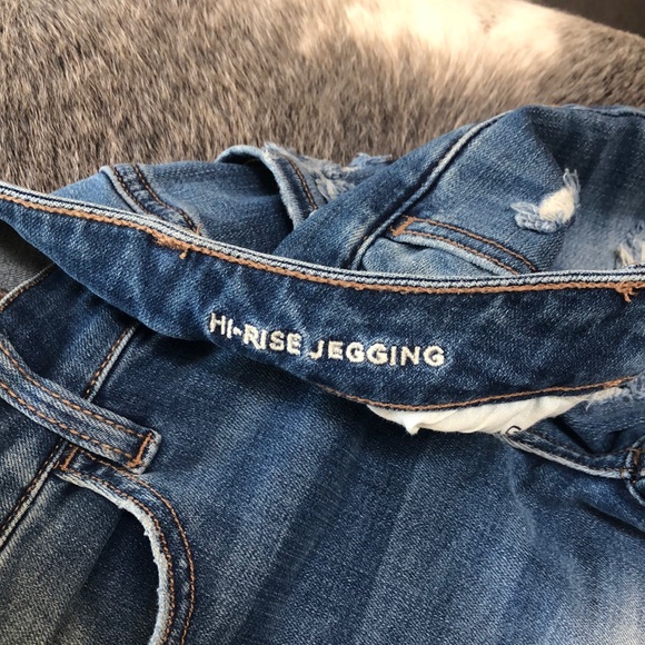 High rise jeggings American eagle double zero - Picture 2 of 5